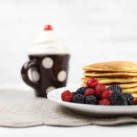 <span class="corsivo"> The Perfect Bite </span> : : PANCAKES CON FARINA DI KAMUT