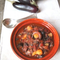 ZUPPA DI POLPO, MELANZANE E PATATE