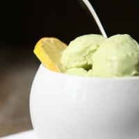 AVOCADO ICE CREAM... SENZA LATTOSIO!