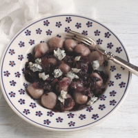 <span class="corsivo"> The Perfect Bite </span> : : GNOCCHI DI CASTAGNE CON RADICCHIO E GORGONZOLA