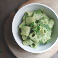 <span class="corsivo"> The Perfect Bite </span> : : PASTA CON CREMA DI ASPARAGI E RICOTTA