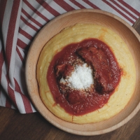 <span class="corsivo"> The Perfect Bite </span> : :  POLENTA CON LE SPUNTATURE