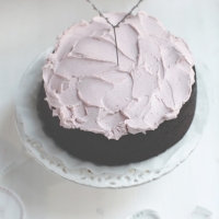 <span class="corsivo"> The Perfect Bite </span> : :  TORTA AL CACAO CON CREMA ALLA CILIEGIA